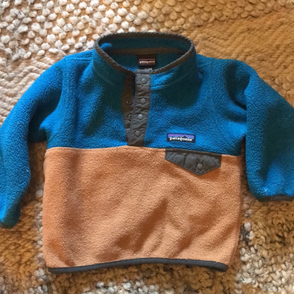 Toddler Patagonia fleece pullover